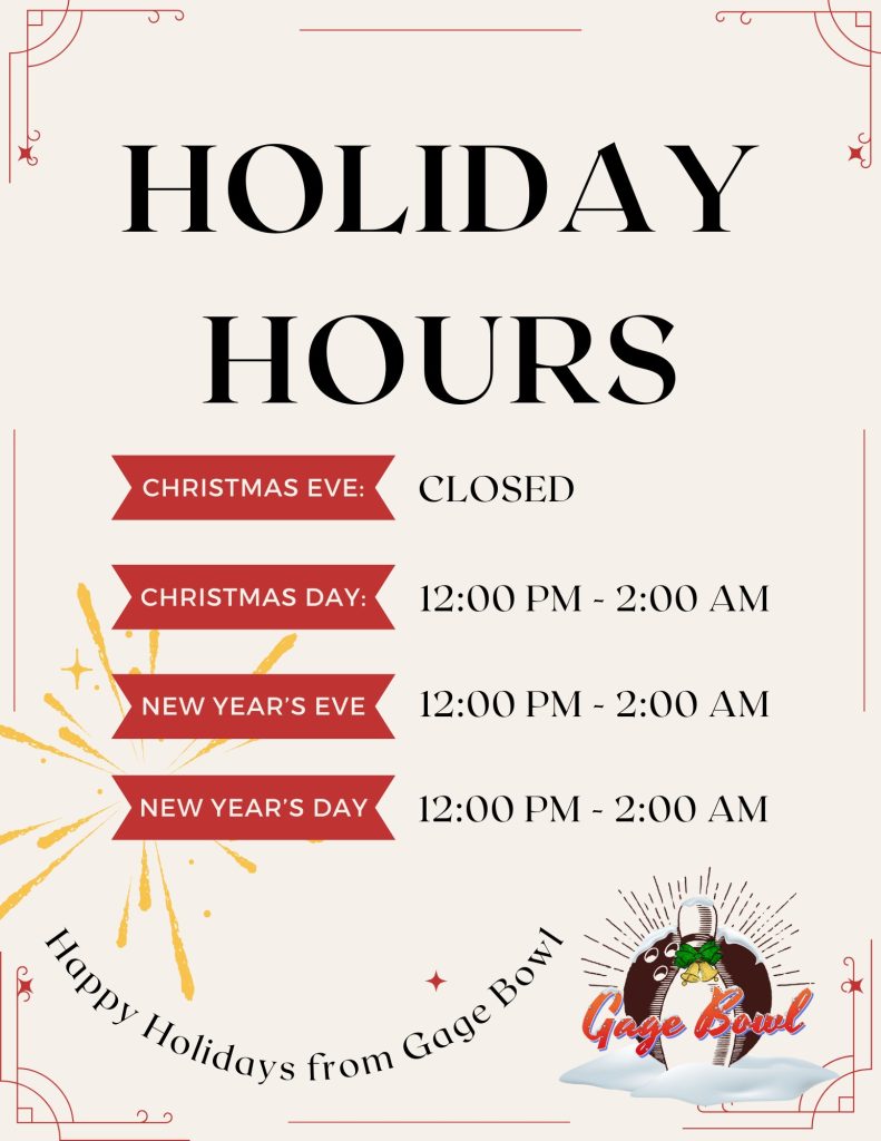 holiday hours